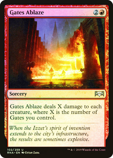Gates Ablaze FOIL