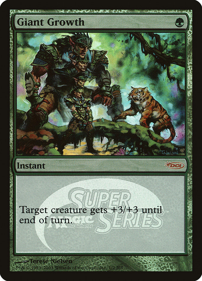 Giant Growth FOIL promo