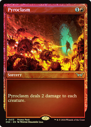 Pyroclasm FOIL promo