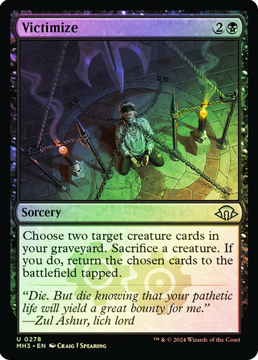 Victimize FOIL