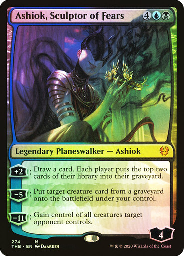 Ashiok, Sculptor of Fears FOIL