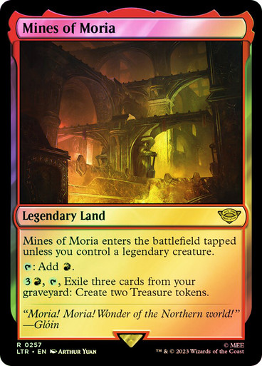 Mines of Moria FOIL