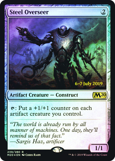 Steel Overseer FOIL prerelease (RU)