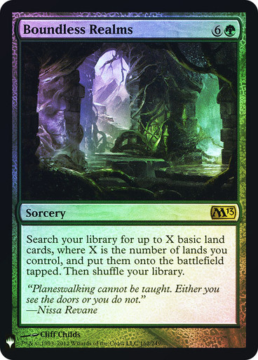 Boundless Realms FOIL