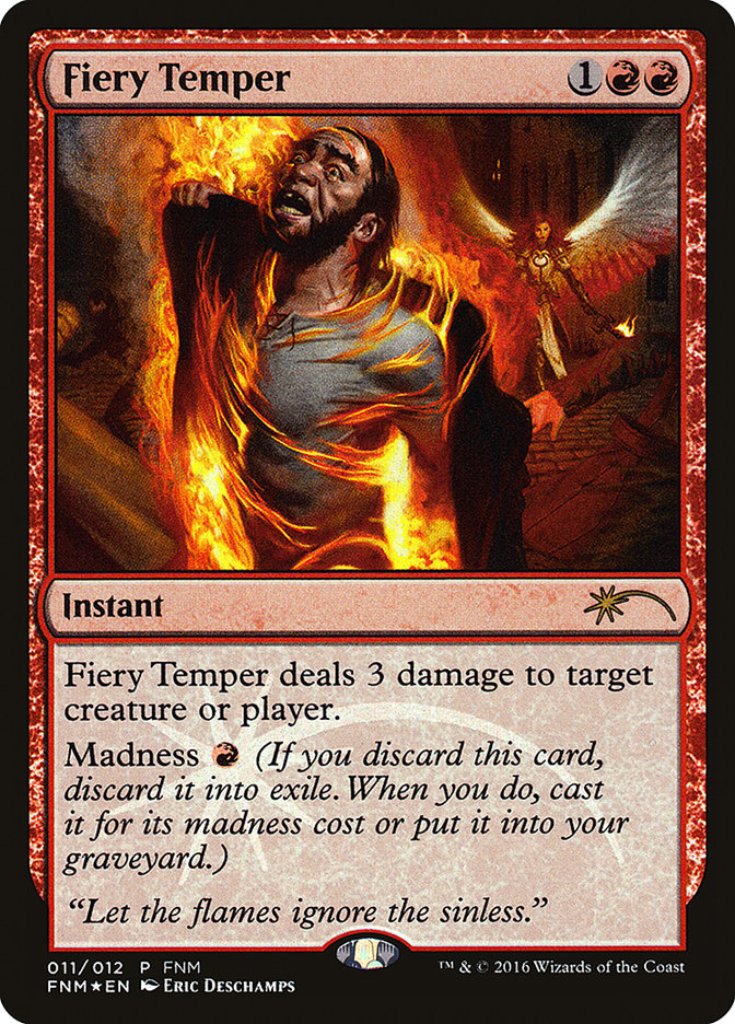 Fiery Temper FOIL promo