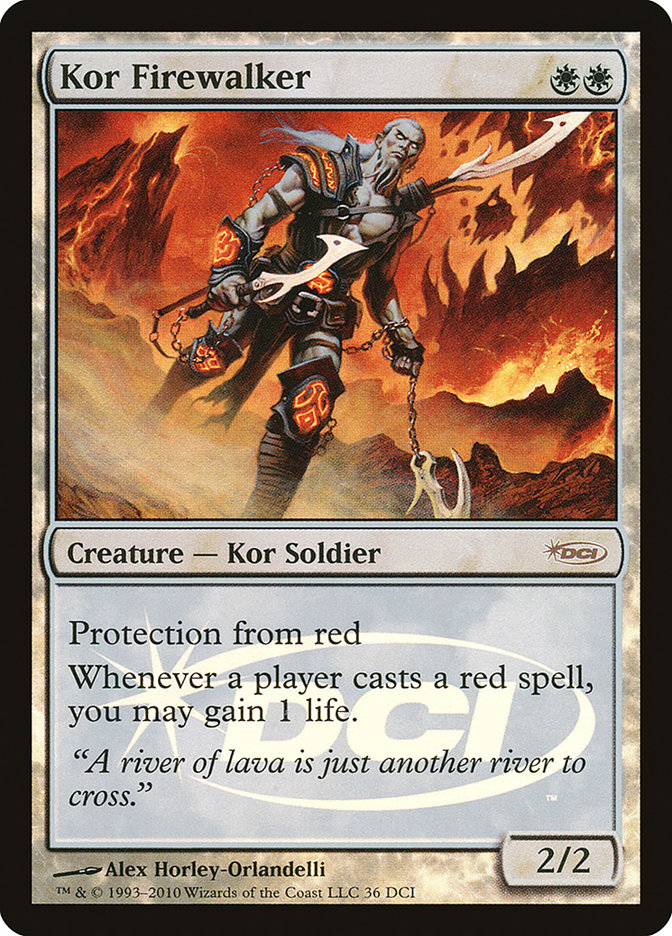 Kor Firewalker FOIL promo