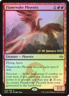 Flamewake Phoenix FOIL prerelease (RU)