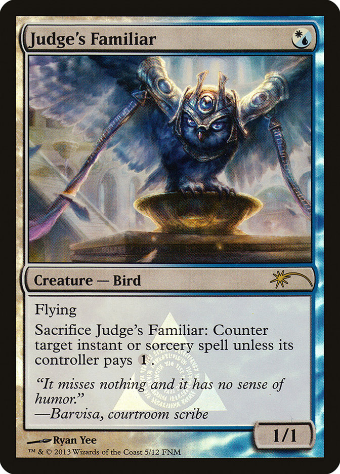 Judge's Familiar FOIL promo (ES)