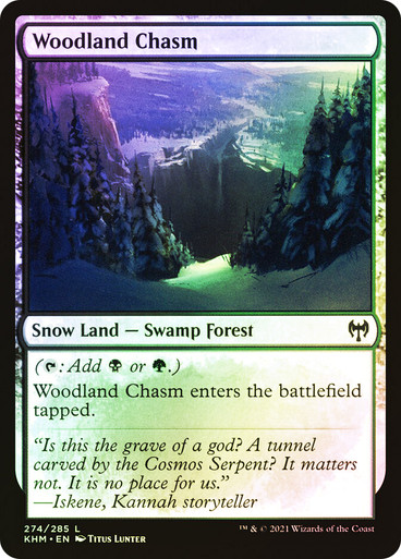 Woodland Chasm FOIL