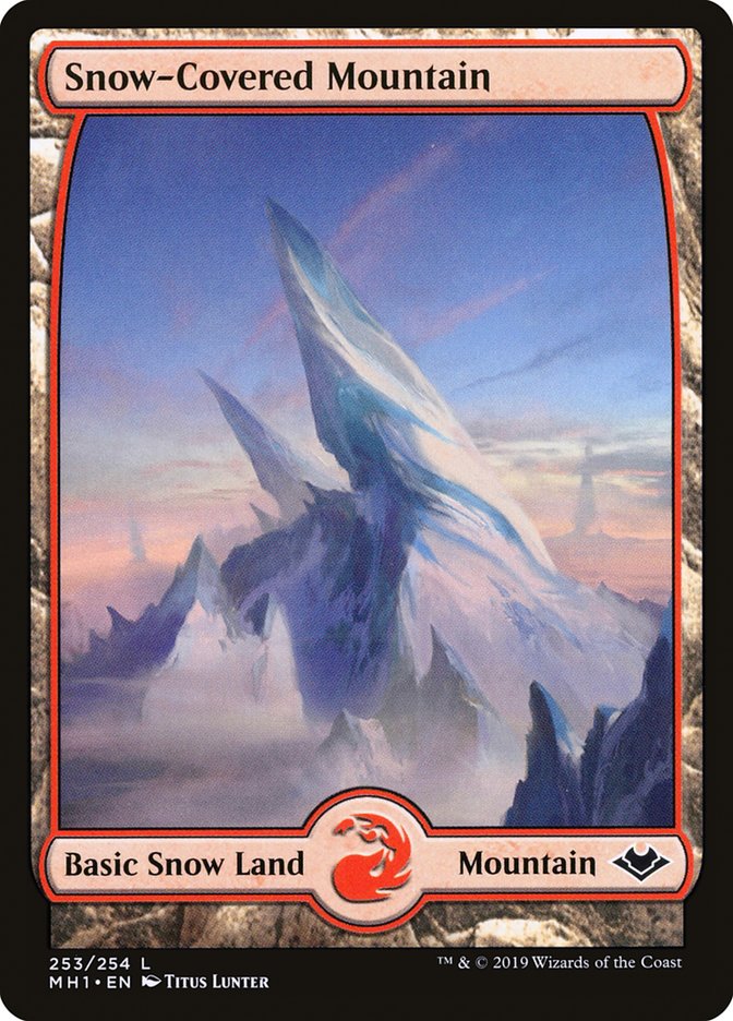 Snow-Covered Mountain (RU)