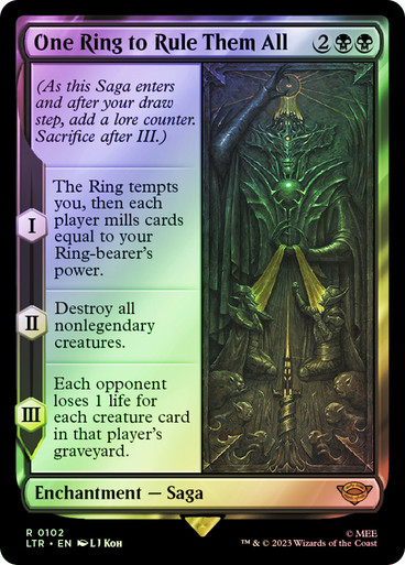 One Ring to Rule Them All FOIL