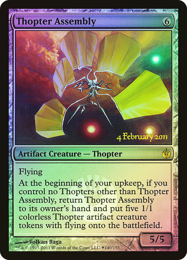 Thopter Assembly FOIL prerelease (FR)