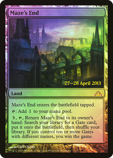 Maze's End FOIL prerelease (ES)