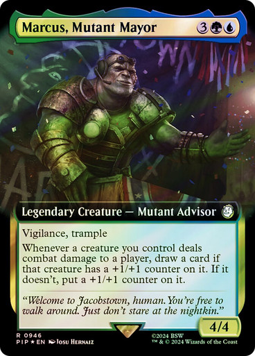 Marcus, Mutant Mayor (Surge FOIL)