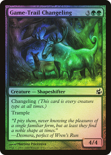 Game-Trail Changeling FOIL (FR)