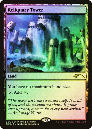 Reliquary Tower FOIL promo (RU)
