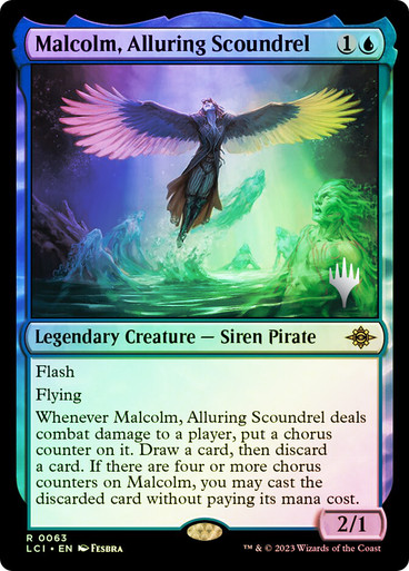 Malcolm, Alluring Scoundrel FOIL (pr-p)