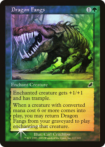 Dragon Fangs FOIL (ES)