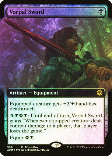 Vorpal Sword FOIL promo (ES)