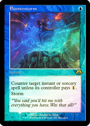 Flusterstorm FOIL promo (Retro) (IT)