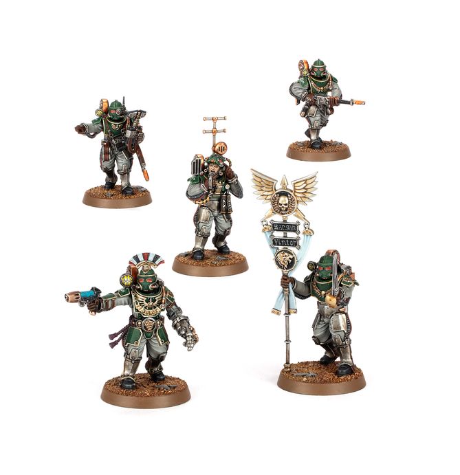 5x Solar Auxilia Tactical Command Section