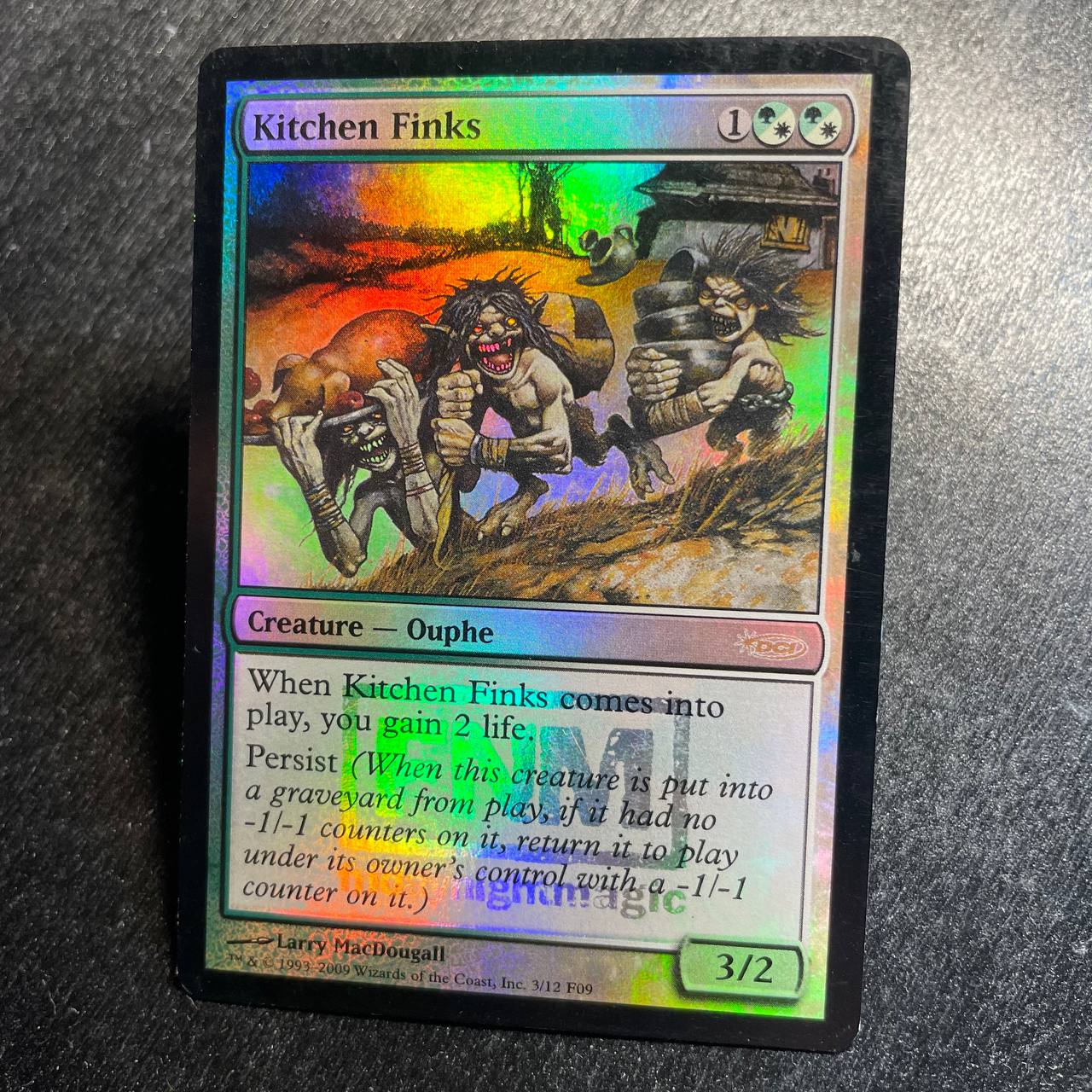 Kitchen Finks FOIL promo
