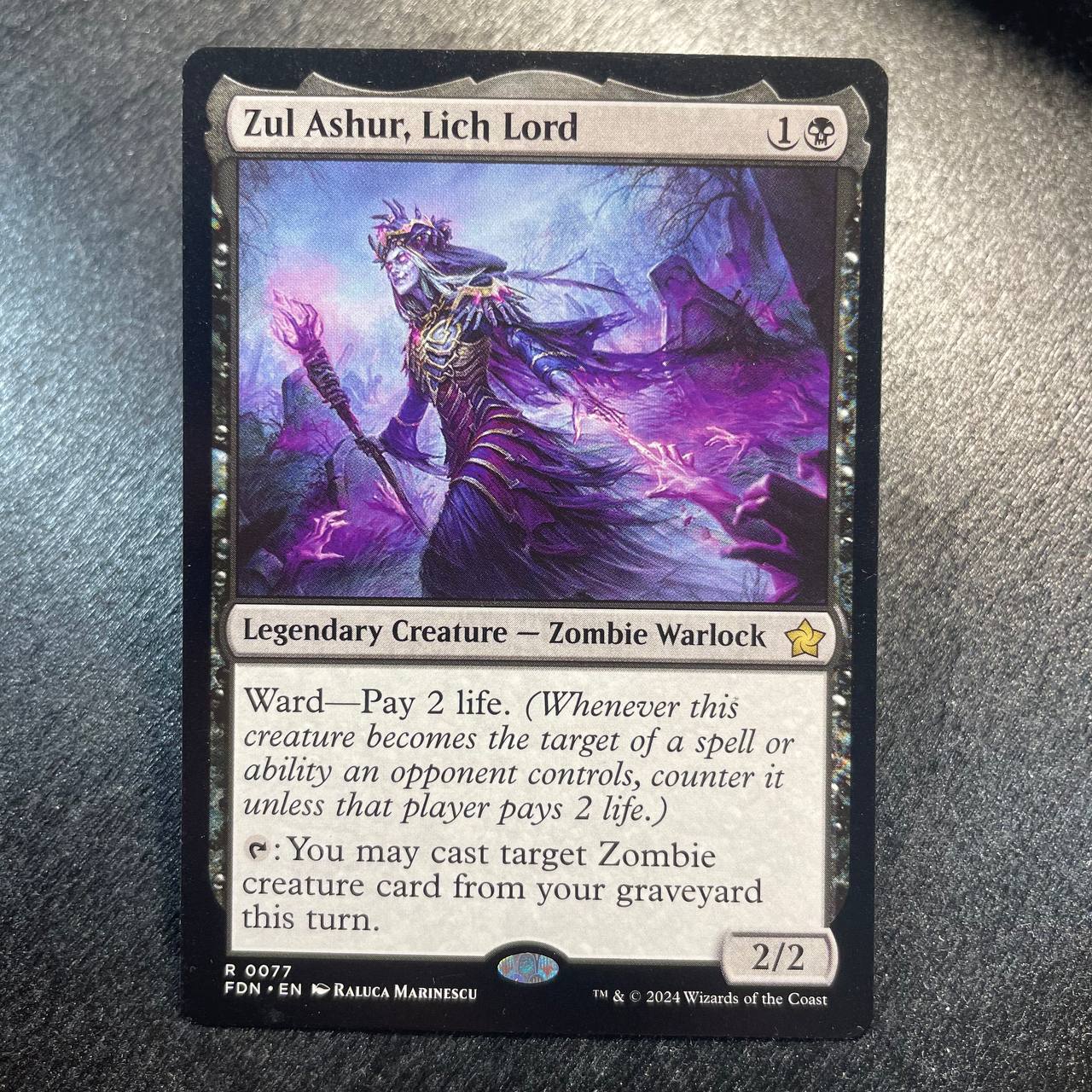Zul Ashur, Lich Lord