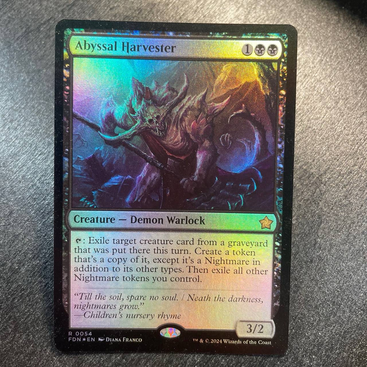 Abyssal Harvester FOIL promo