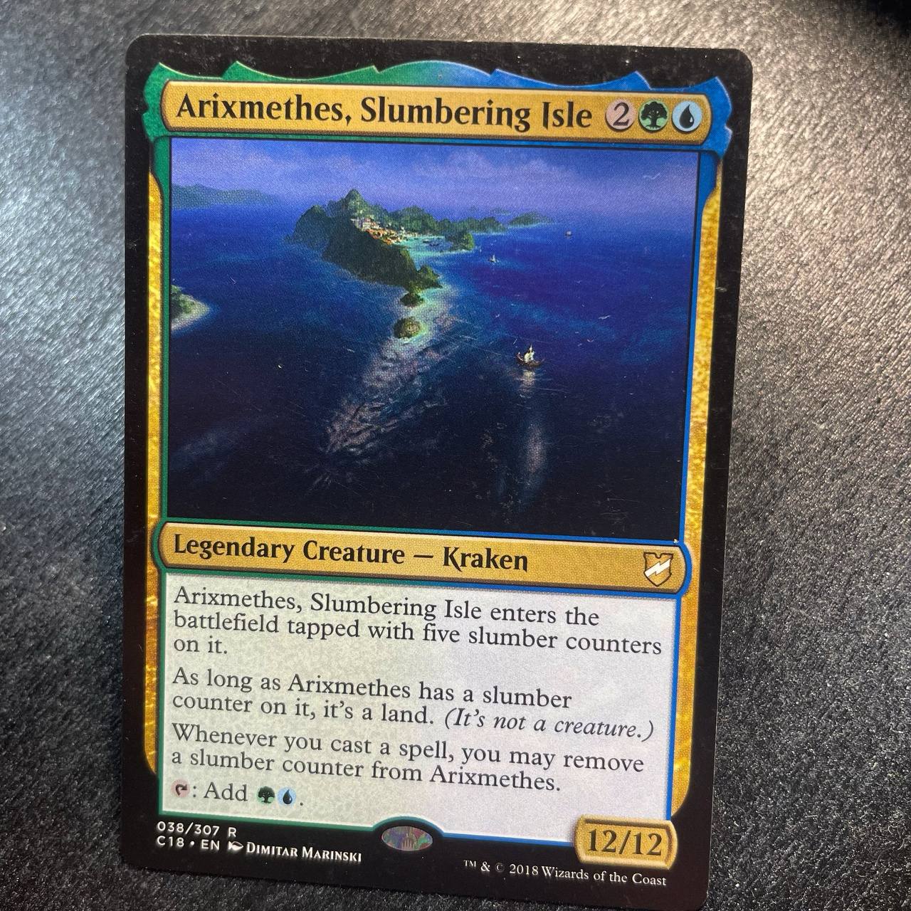 Arixmethes, Slumbering Isle