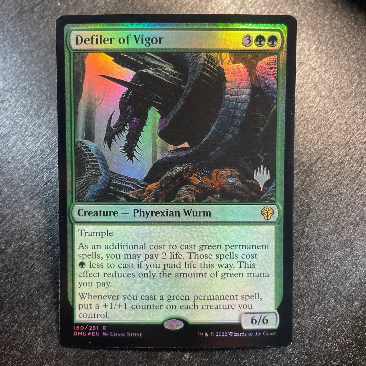 Defiler of Vigor FOIL (pr-p)
