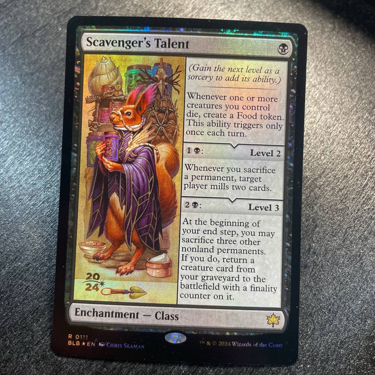 Scavenger's Talent FOIL prerelease