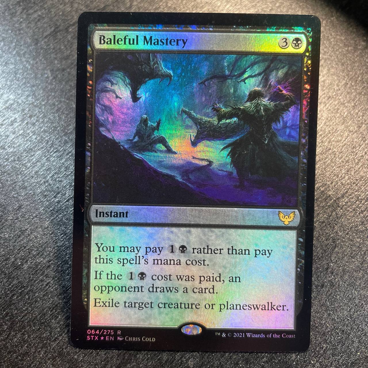 Baleful Mastery FOIL