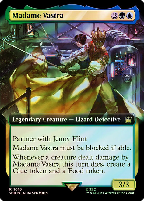Madame Vastra (extended) FOIL surge