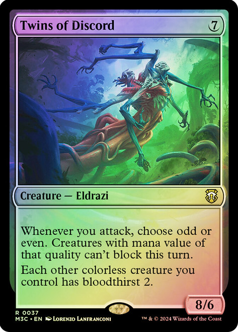 Twins of Discord FOIL ripple