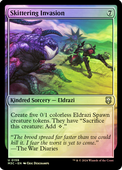 Skittering Invasion FOIL ripple
