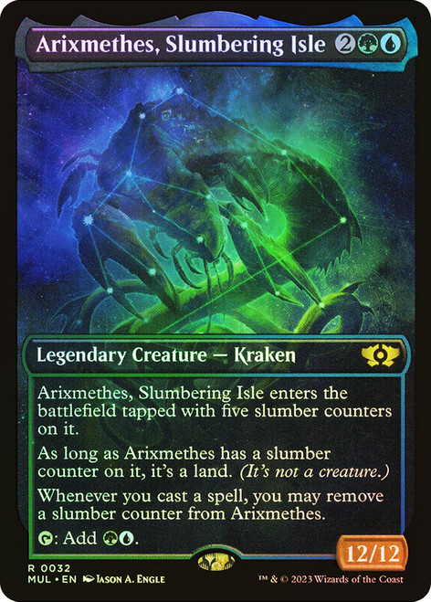 Arixmethes, Slumbering Isle (JP) FOIL