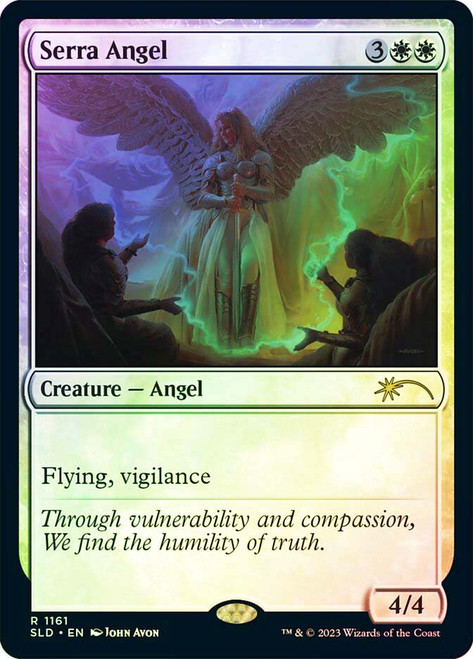 Serra Angel FOIL (secret lair)