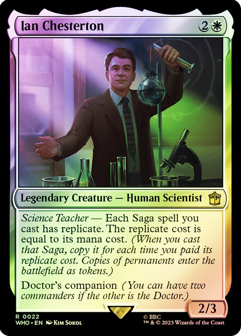 Ian Chesterton FOIL