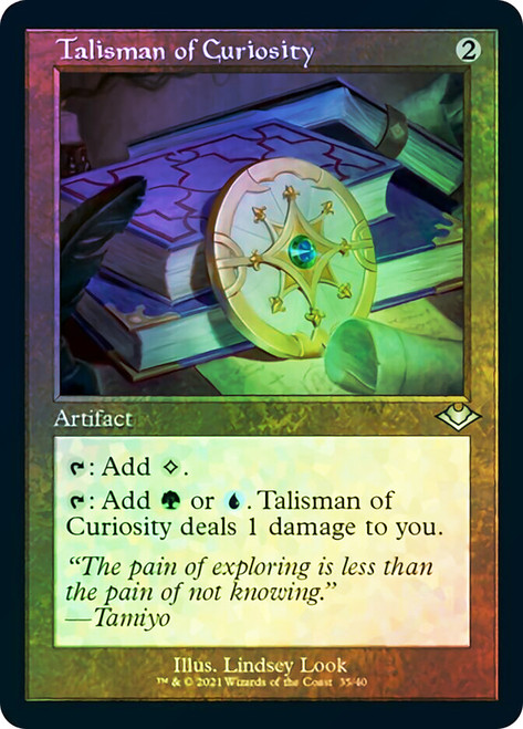 Talisman of Curiosity FOIL retro