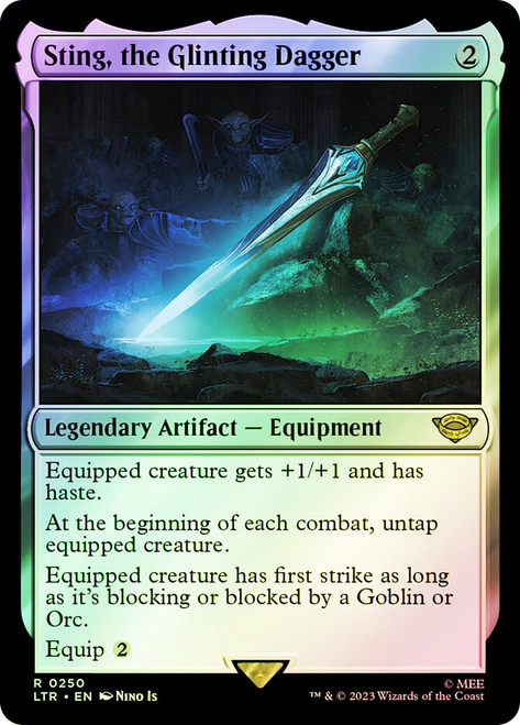 Sting, the Glinting Dagger FOIL