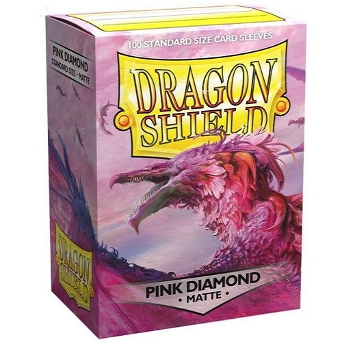 DRAGON SHIELD MATTE: PINK DIAMOND (100 ШТ)