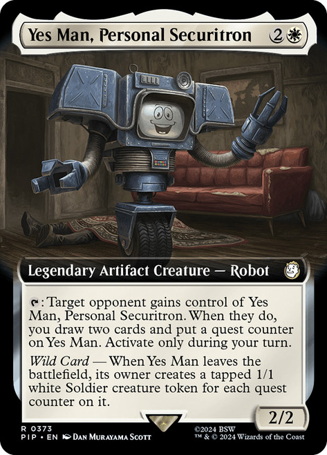 Yes Man, Personal Securitron (extended)