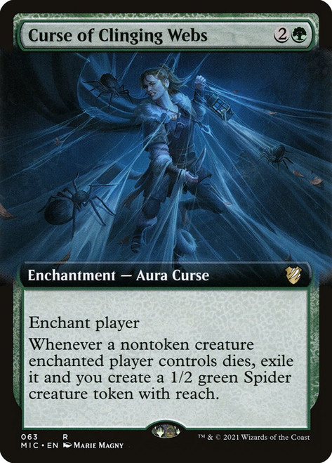 Curse of Clinging Webs (extended)