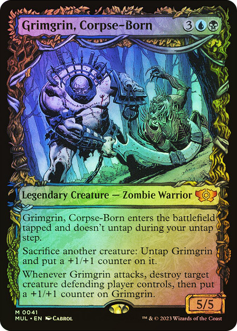 Grimgrin, Corpse-Born (JA) FOIL