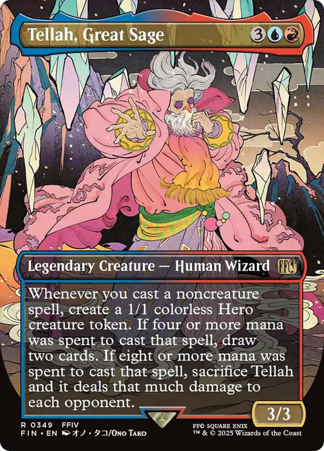 Tellah, Great Sage (borderless)