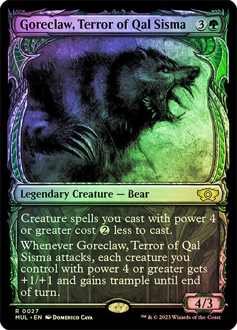 Goreclaw, Terror of Qal Sisma FOIL (showcase)
