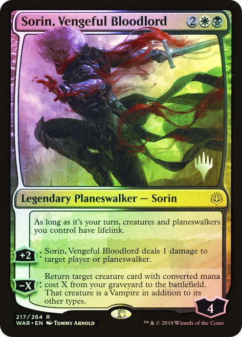 Sorin, Vengeful Bloodlord FOIL (pr-p)