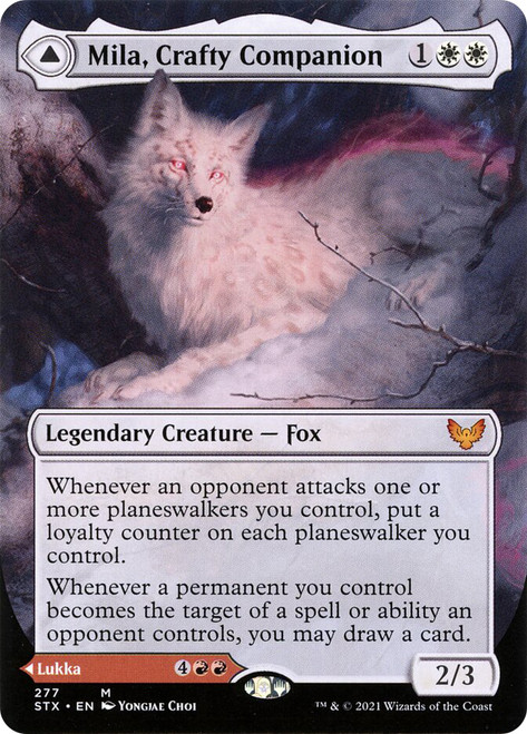 Mila, Crafty Companion // Lukka, Wayward Bonder (ru, borderless)