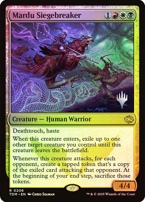 Mardu Siegebreaker FOIL (pr-p)