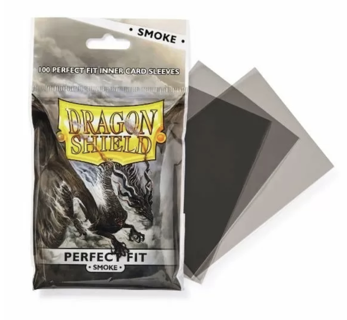 Dragon Shield Perfect Fit Smoke - Standard Sleeves 100